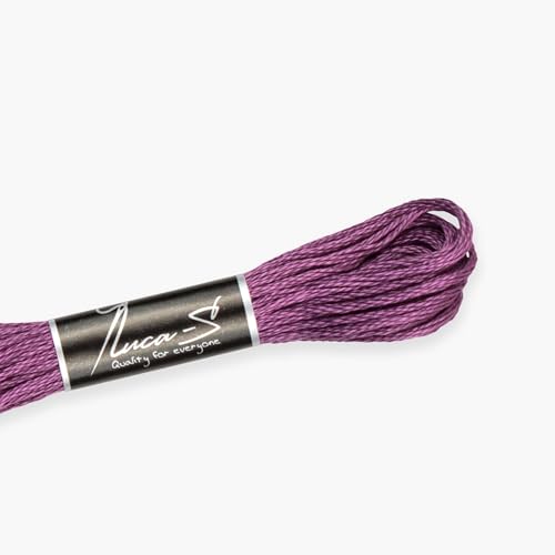 Premium Embroidery Thread Luca-S, 100% Giza Cotton, Oeko... - Loisirs Créatifs Amazon Royaume-Uni à 1.19€