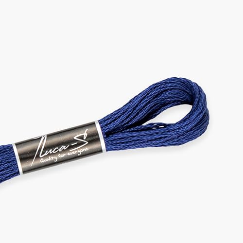 Premium Embroidery Thread Luca-S, 100% Giza Cotton, Oeko... - Loisirs Créatifs en promo à 1.19€