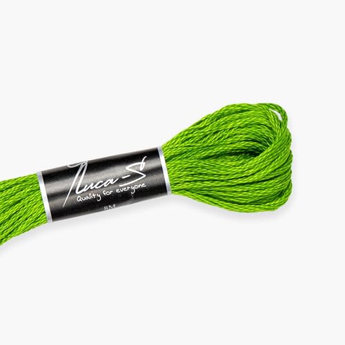 Premium Embroidery Thread Luca-S, 100% Giza Cotton, Oeko... - Loisirs Créatifs en promo à 1.19€