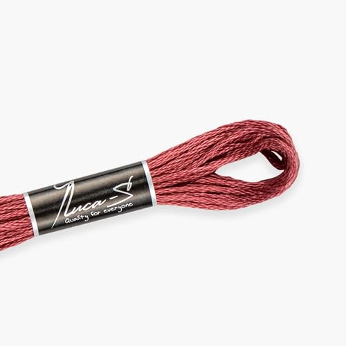 Premium Embroidery Thread Luca-S, 100% Giza Cotton, Oeko... - Loisirs Créatifs Amazon Royaume-Uni à 1.19€