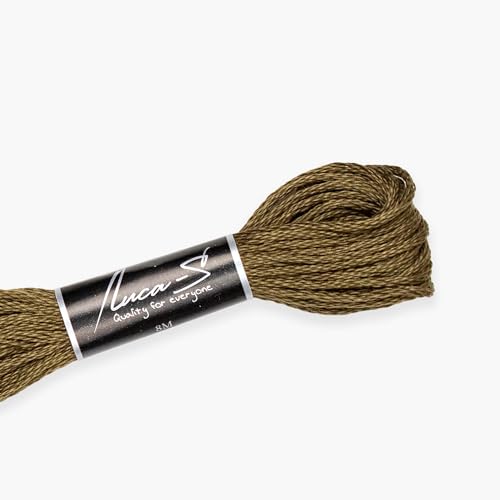Premium Embroidery Thread Luca-S, 100% Giza Cotton, Oeko... - Loisirs Créatifs en promo à 1.19€