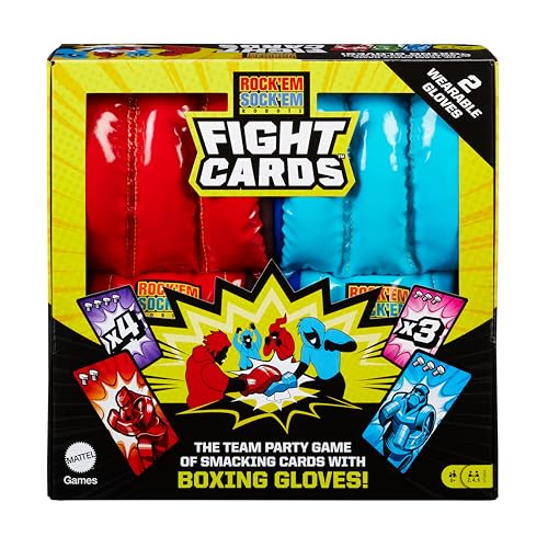 Mattel Games Rock 'EM Sock'EM Robots Fight Cards... - Jouets & Jeux Amazon Allemagne à 8.30€