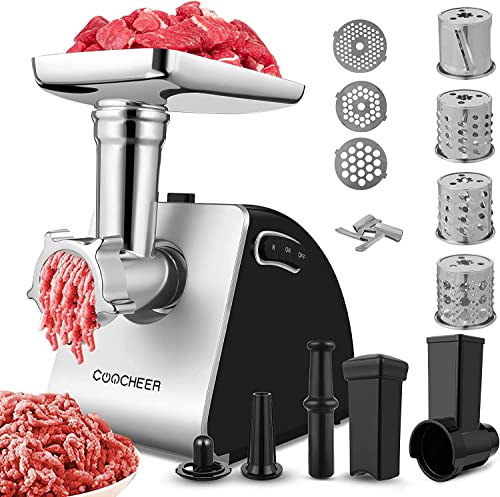 Meykey Hachoir à viande électrique 5 en 1 multifonction... - DIY & Tools Amazon France à 65.28€