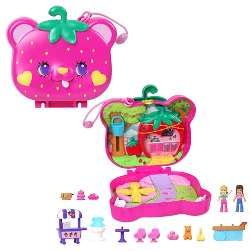 Polly Pocket Playset with 2 Micro Dolls & 12 Accessories... - Toys & Games Amazon UK à 15.94€