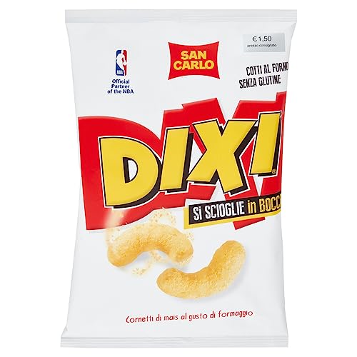 San Carlo Dixi Cornetti di Mais al Gusto di Formaggio Busta... - Sports & Fitness Amazon Italie à 1.50€