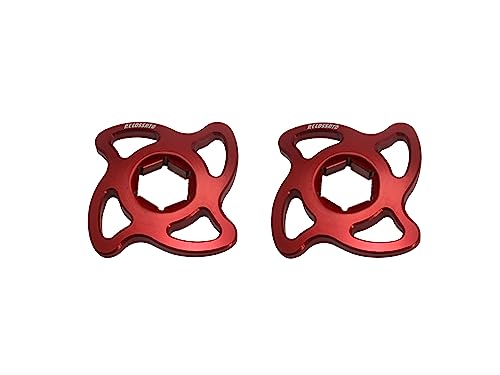 1 Paar rote Accossato Vorspannschrauben mit 17 mm... - Amazon Allemagne à 7.34€