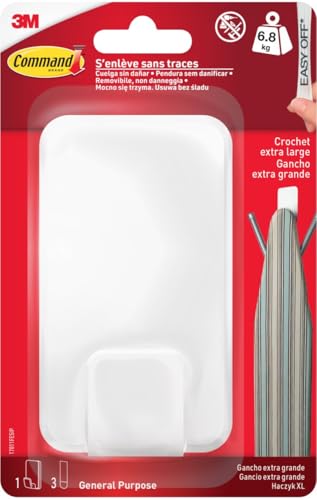 Command Utility Hook, Weiß, Größe XL für Schwergewicht <... - Maison & Cuisine Amazon Allemagne à 8.50€