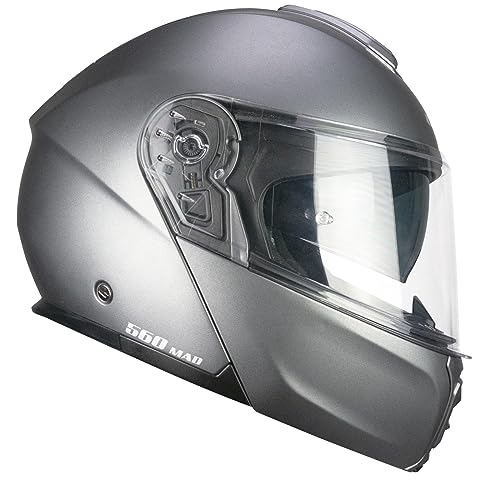 CGM Casco Modular, 560A Mad Mono Antracita Satinado, S... - Amazon Espagne à 75.15€