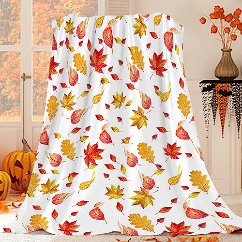 JOOCAR Coperta autunnale con foglie autunnali gialle e... - Auto & Moto Amazon Italie à 24.71€