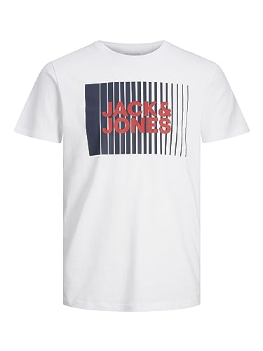 JACK AND JONES 12233999 ECORP LOGO TEE PLAY SS O NECK... - Mode & Vêtements Amazon Espagne à 35.97€
