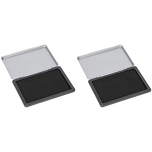 Q-Connect Large Stamp Pad Black KF15440 (Pack of 2) - Amazon Royaume-Uni à 3.24€