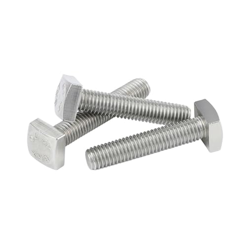 5 pièces 304 vis à tête carrée en acier inoxydable/boulons... - Bricolage & Outils Amazon France à 0.87€