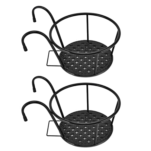 Lot de 2 pots de fleurs à suspendre pour extérieur... - Jardin & Extérieur en promo à 52.41€