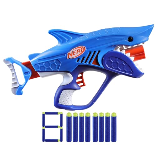 Nerf Junior Wild, Blaster Sharkfire Facile à Utiliser... - Jouets & Jeux Amazon France à 10.51€