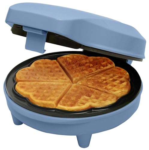 Bestron Waffeleisen für klassische Herzwaffeln, Waffelmaker... - Maison & Cuisine Amazon Allemagne à 18.39€