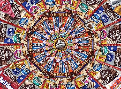 Buffalo Games - Hershey - Collage radiale - Puzzle da 1000... - Jouets & Jeux Amazon Italie à 10.40€