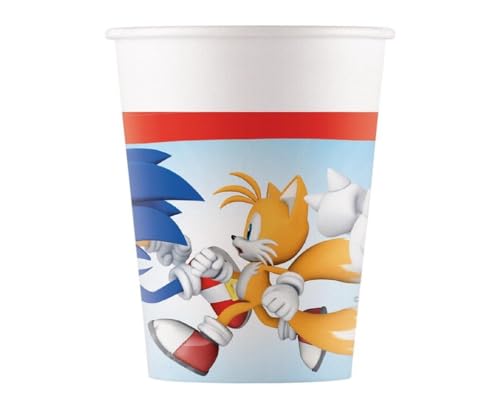 Procos Sonic the Hedgehog 8 vasos - Jouets & Jeux Amazon Espagne à 2.64€