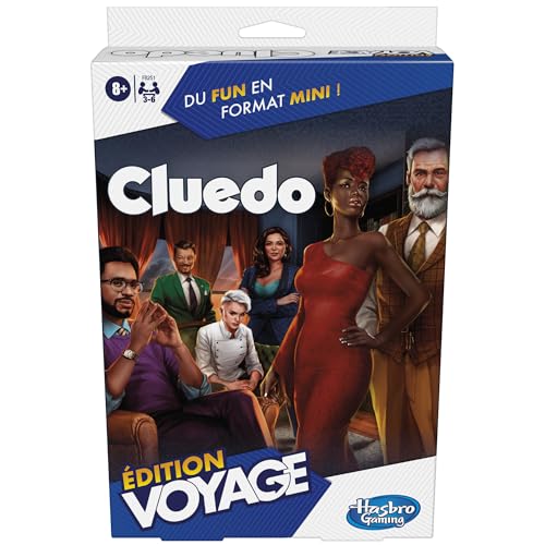 Hasbro Gaming Cluedo Reise-Edition, Gesellschaftsspiel für... - Jouets & Jeux Amazon Allemagne à 11.13€