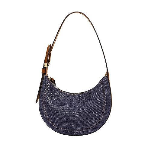 Fossil Bolso de mano Harwell para mujer, media luna azul... - Amazon Espagne à 37.39€