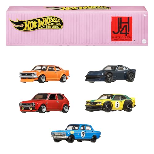 Hot Wheels Premium Car Culture Japan Historics 4 Container... - Maison & Cuisine en promo à 42.78€