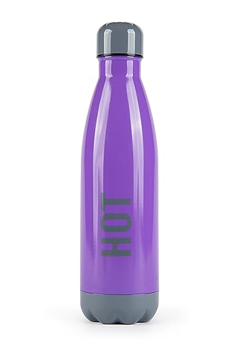 Excelsa Hot/Cold 50cl Purple Stainless Steel Thermal Flask - DIY & Tools Amazon UK à 20.60€