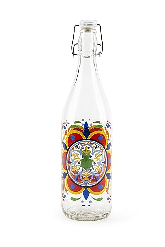 Excelsa Puebla Bottiglia Acqua, 1 Litro, Vetro, con... - Maison & Cuisine Amazon Italie à 9.90€