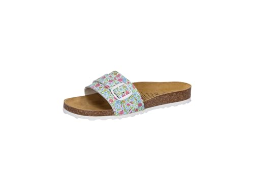 Lico Ciabatte Donna Bioline Solveig, Bianco Multicolore, 36... - Sports & Fitness en promo à 21.04€