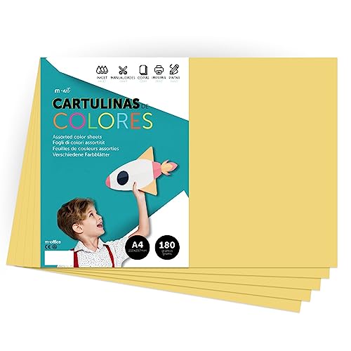 Cartulina de Colores, Cartulina A4 Colores Intensos, Hojas... - Auto & Motorcycle Amazon Spain à 3.54€