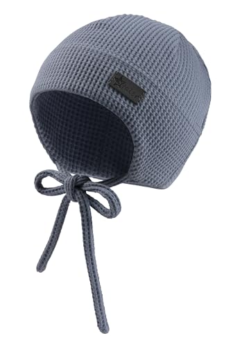 Sterntaler Bonnet gaufré avec Cordon de Serrage, Gris/Bleu... en promo à 14,44€ (-45%) sur Amazon FR