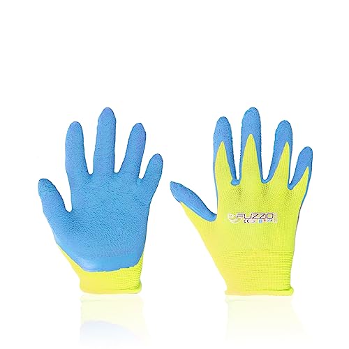 FUZZIO Guantes de trabajo para niños, guantes de látex... - Jouets & Jeux en promo à 12.77€