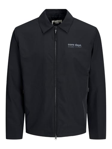 JACK & JONES Jcotrack Shacket Giubbotto, Nero, S Uomo - Amazon Italie à 24.63€