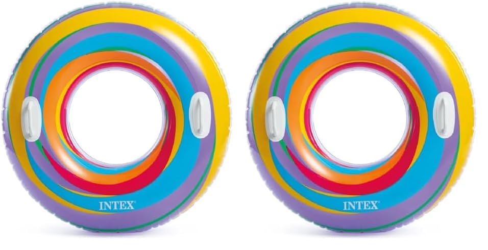 Intex - 59256NP - Bouee Tube Spirale - Coloris aléatoire... - Jouets & Jeux Amazon France à 9.98€