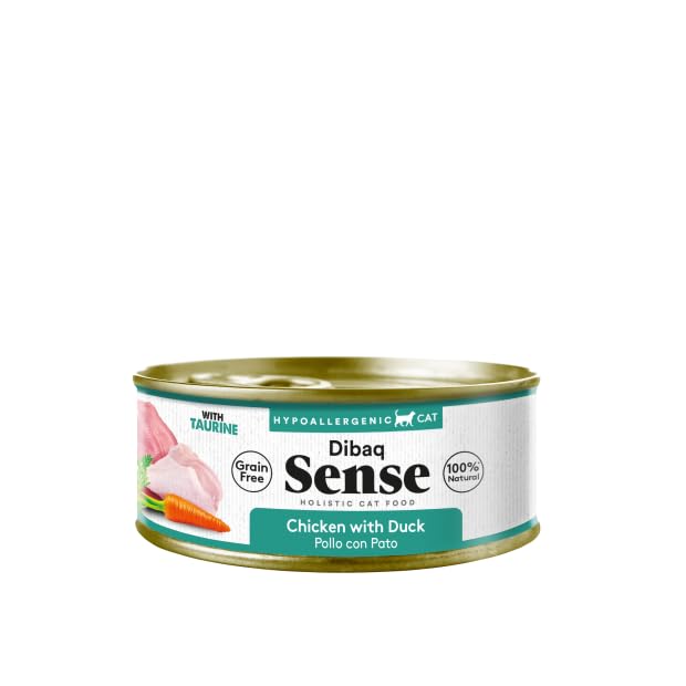 Dibaq Sense Pollo con Pato, 1 ud x 70 gr - Animalerie Amazon Espagne à 1.60€