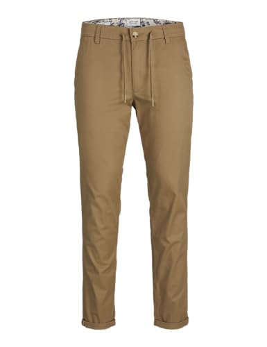 JACK & JONES Jpstmarco Jjsummer Chino Pantalones, Elmwood... - Bon plan à 15.93€