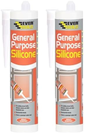 Everbuild EVBGPSCL General Purpose Silicone Sealant, Clear... - Maison & Cuisine Amazon Royaume-Uni à 6.70€