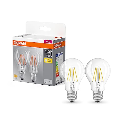 OSRAM Base Classic A Fil 40 LED lampe avec base E27, forme... - High-Tech & Électronique en promo à 44.36€