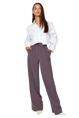 Trendyol Twoaw22pl0139 Pantalones, Antracita, 68 Mujer - Mode & Vêtements en promo à 10.71€