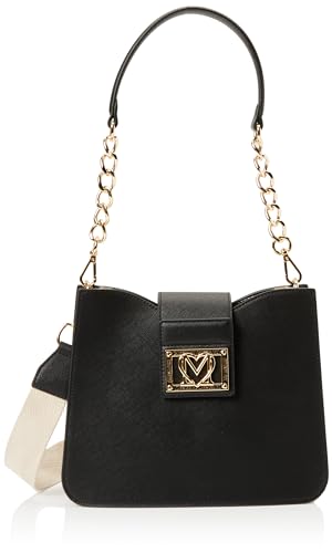 Love Moschino Borsa a spalla Donna, Nero, Taglia unica - Mode & Vêtements Amazon Italie à 97.69€