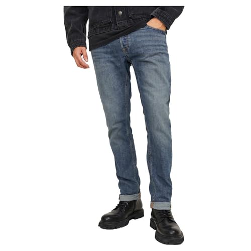 JACK & JONES Pantalones Vaqueros Ajustados de Hombre... - Mode & Vêtements Amazon Espagne à 43.32€