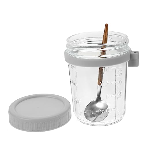 HAKIDZEL Glasbehälter Mit Deckel Für Overnight-oats... - Maison & Cuisine Amazon Allemagne à 11.69€