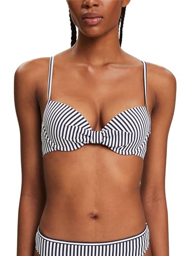 ESPRIT Haut de Bikini rayé avec Bonnets rembourrés, Bleu... - Sports & Fitness Amazon France à 19.65€