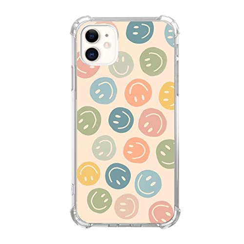 Vusbvelnot Cute Colorful Smile Face Case Compatible with... en promo sur Amazon