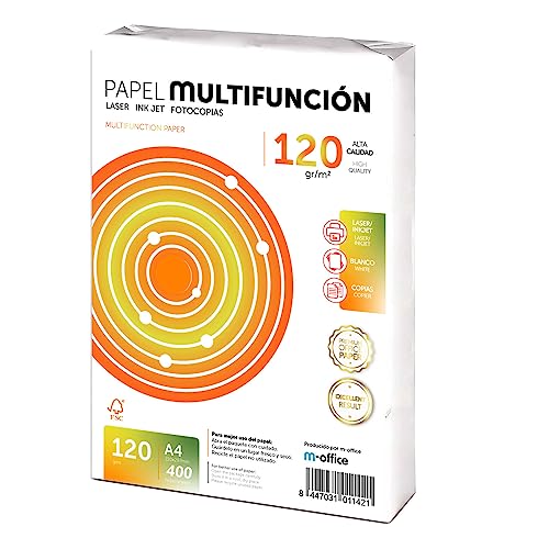 A4 Papier 120g 400 Blatt, Multifunktionspapier für Drucker... - Amazon Germany à 14.95€