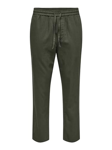 Only & Sons Onslinus Crop 0007 Cot Lin Pnt Noos Pantalones... - Maison & Cuisine Amazon Espagne à 25.00€