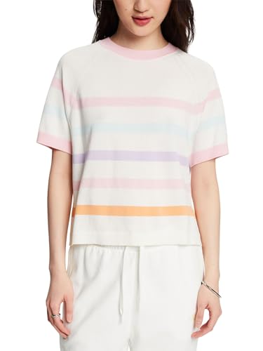ESPRIT 024ee1i320 Suéter, 114/Off White 5, XL para Mujer - Bon plan à 17.29€