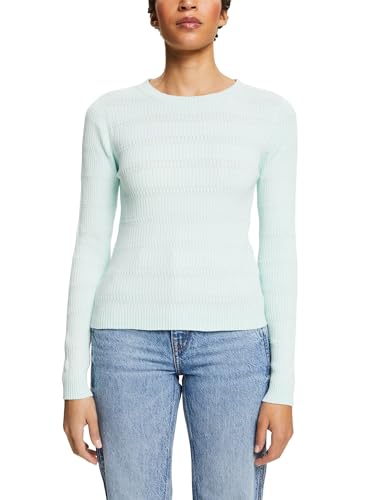 ESPRIT 024ee1i312 Suéter, 390/Light Aqua Gre, L para Mujer - Home & Kitchen Amazon Spain à 24.06€
