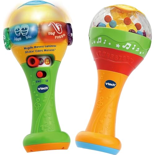 VTech Le Magic Maracas Lumineux, Instrument bilingue pour... - Jouets & Jeux Amazon France à 23.20€