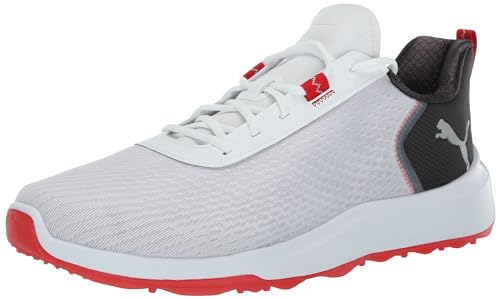 PUMA Fusion Crush Sport Wide, Zapatos de Golf Hombre, White... - Sports & Fitness en promo à 79.10€
