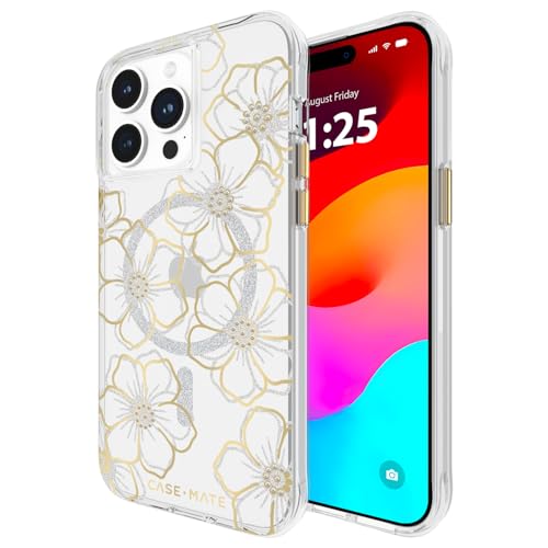 CASE-MATE Custodia per iPhone 15 Pro Max con gemme floreali... - Nouvelle promo Amazon à 21.95€