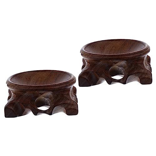 EXCEART Lot de 2 supports de boule de cristal naturel en... - Maison & Cuisine en promo à 1.79€